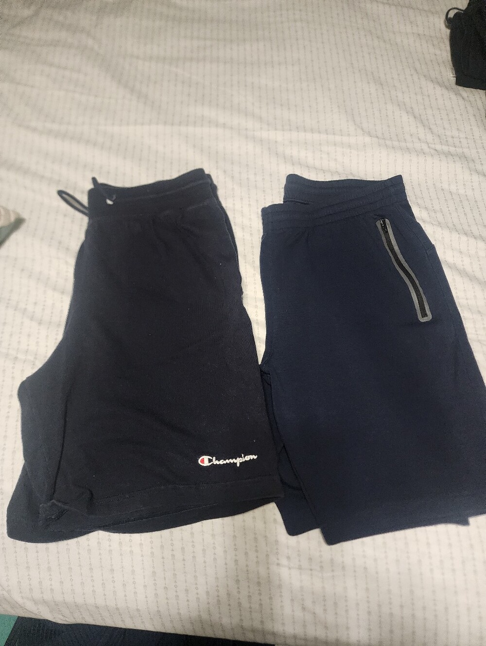 Champion Blue and Navy Athletic Shorts Duo sz Large